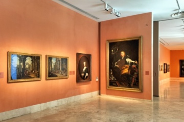 Het Thyssen Museum heeft bijna 1000 werken tentoongesteld die een overzicht geven van de geschiedenis van de westerse schilderkunst van de 13e tot de 20e eeuw.