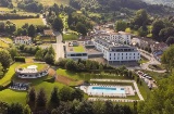 Luftaufnahme des Gran Hotel Las Caldas 5* by Blau Hotels in Oviedo, Asturien