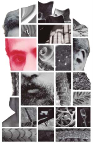Collage con imágenes de Gaudí