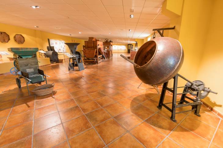 O Museu do Turrón em Jijona fornece informações sobre o contexto da sua criação nos anos 60, a tecnologia necessária para produzir a comida e o valor do seu património cultural © Turismo Comunidade Valenciana
