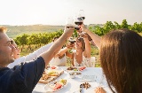 Degustação de vinhos num vinhedo © da Shutterstock Degustação de vinhos num vinhedo © da Shutterstock