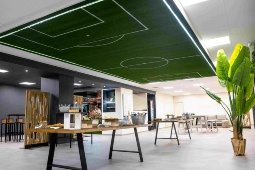 “Sala Mestalla 1923” – neatkarīga un ekskluzīva telpa ar visām ērtībām darba sesiju norisei, piedāvājot arī lielisku gastronomisko pieredzi © valenciacf.com