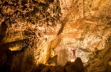 O interior da Gruta de Valporquero pode ser visitado com visitas guiadas © do Consórcio de Turismo de Leão O interior da Gruta de Valporquero pode ser visitado com visitas guiadas © do Consórcio de Turismo de Leão