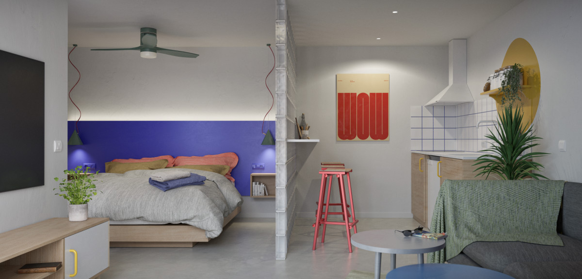 O Coral Star Ibiza vai combinar quartos de hotel com apartamentos equipados para toda a família © OD Group