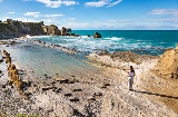 Der Strand von Arnía liegt an der Costa Quebrada (Kantabrie) neben dem Naturpark Dunas de Liencres Der Strand von Arnía liegt an der Costa Quebrada (Kantabrie) neben dem Naturpark Dunas de Liencres