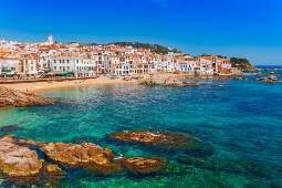Calella de Palafrugell (Baix Empordà, Girona, Catalonia) is a coastal town with a rich maritime heritage that has preserved the authentic vibe of a traditional fishing village
