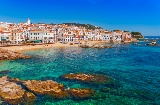 Calella de Palafrugell (Baix Empordà, Girona, Catalonia) is a coastal town with a rich maritime heritage that has preserved the authentic vibe of a traditional fishing village