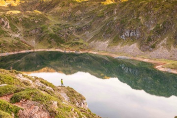 Lago de Calabazosa, Ruta de los Lagos de Saliencia