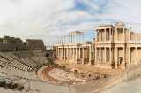 Romeins theater in de stad Mérida Romeins theater in de stad Mérida