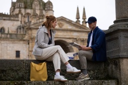 people in a church spain