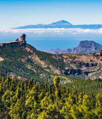 Roque Nublo natural monument, Gran Canaria Roque Nublo natural monument, Gran Canaria