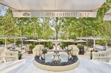 Terrazza principale del Mandarin Oriental Ritz di Madrid, uno degli hotel premiati con 3 Chiavi Michelin Terrazza principale del Mandarin Oriental Ritz di Madrid, uno degli hotel premiati con 3 Chiavi Michelin