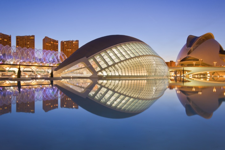 Città delle Arti e delle Scienze, Valencia, Spagna