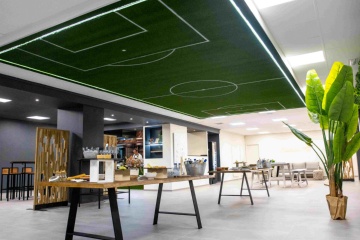 Sala Mestalla 1923, ein unabhängiger und exklusiver Raum mit allem Komfort für Arbeitssitzungen und einem erstklassigen gastronomischen Angebot