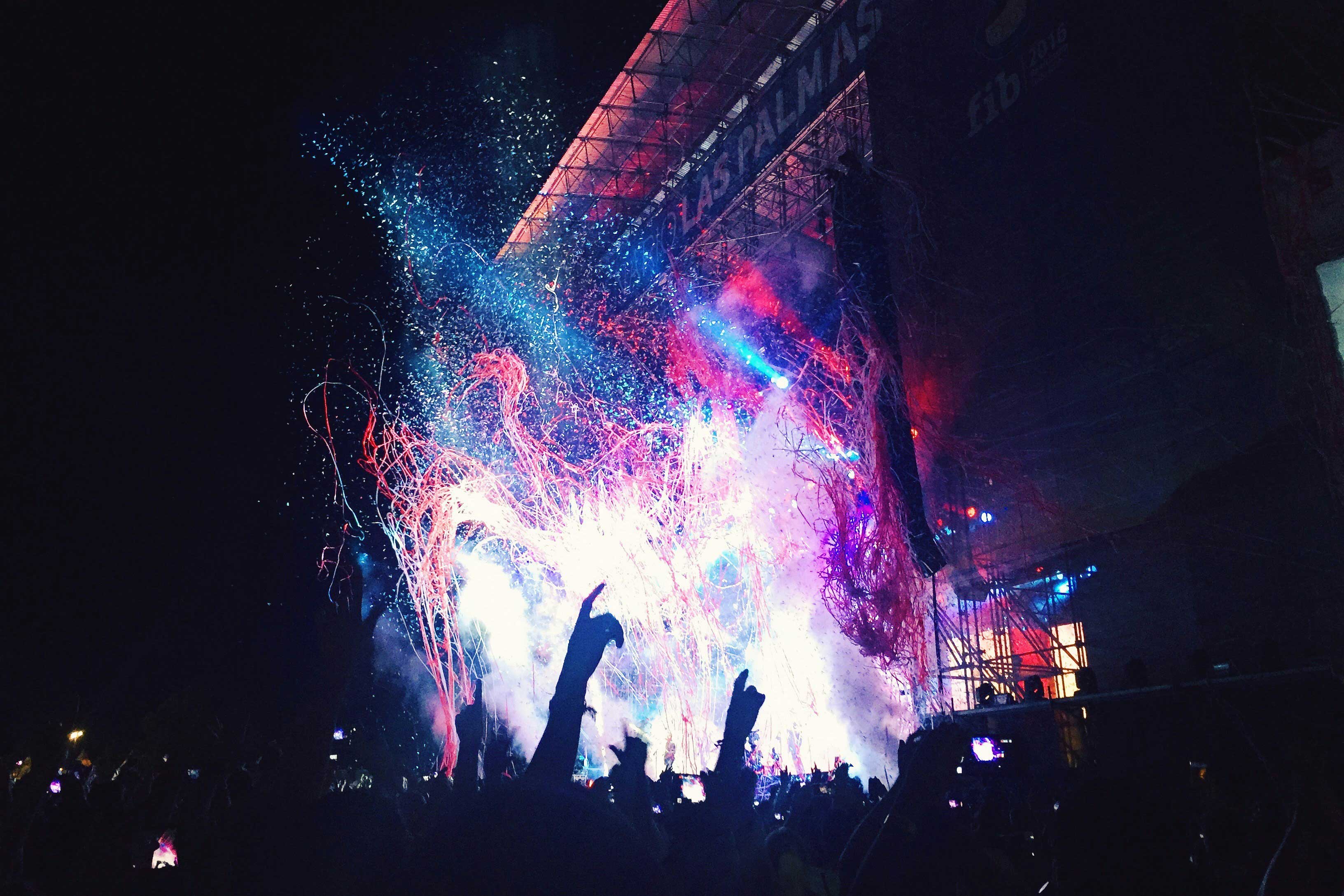 Concerto ao vivo no FIB, Festival Internacional de Benicàssim, Espanha Concerto ao vivo no FIB, Festival Internacional de Benicàssim, Espanha