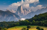 Naranjo de Bulnes (bekannt als Picu Urriellu) in Asturien, Spanien