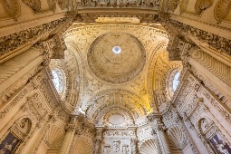 Plafond van de Sacristía Mayor van de kathedraal van Sevilla