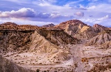 La Rambla de Otero in der Halbwüste Tabernas (Almería/Andalusien) La Rambla de Otero in der Halbwüste Tabernas (Almería/Andalusien)