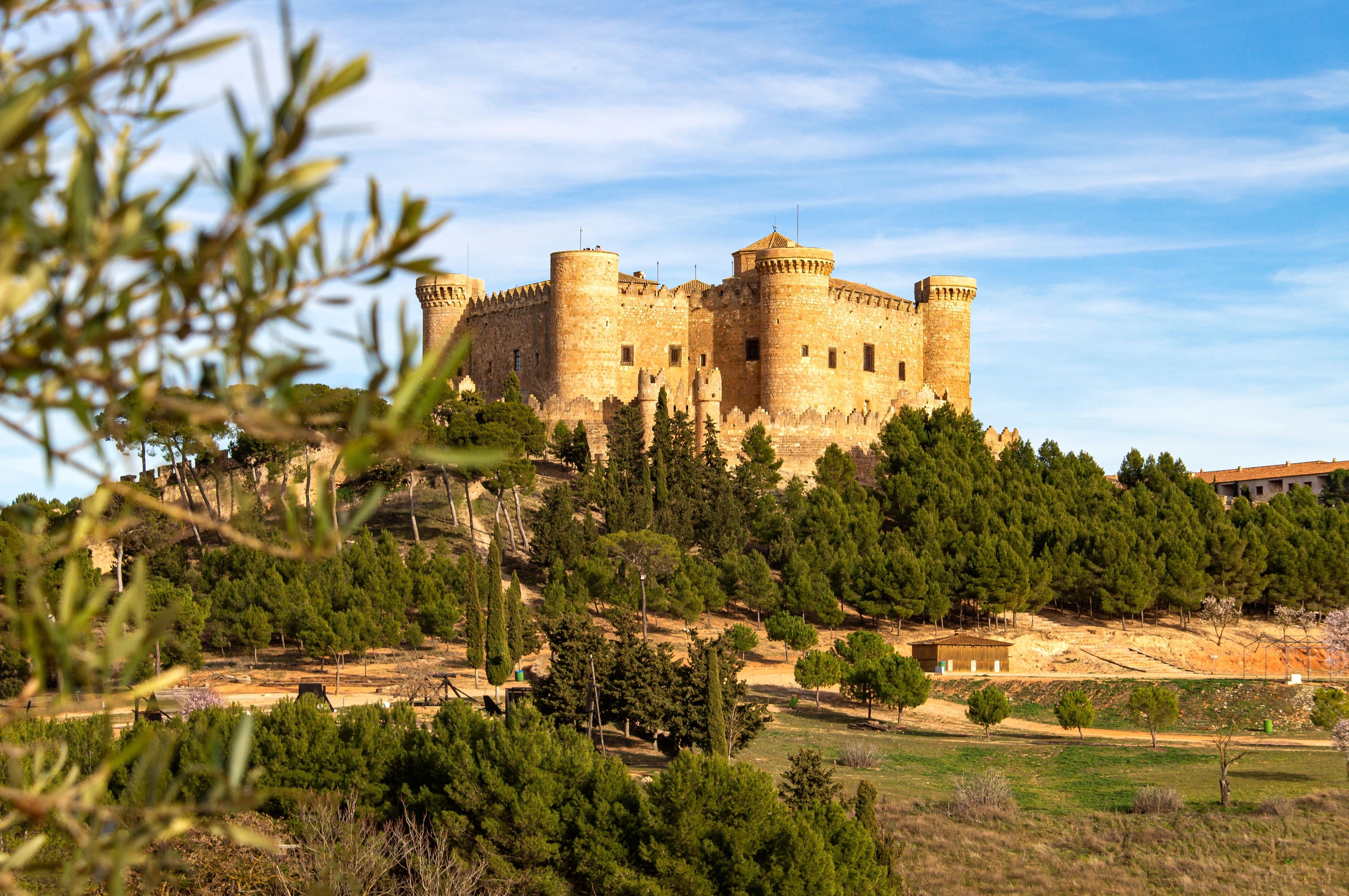 Das Schloss Belmonte (Cuenca) diente als Schauplatz für die Dreharbeiten verschiedener nationaler und internationaler