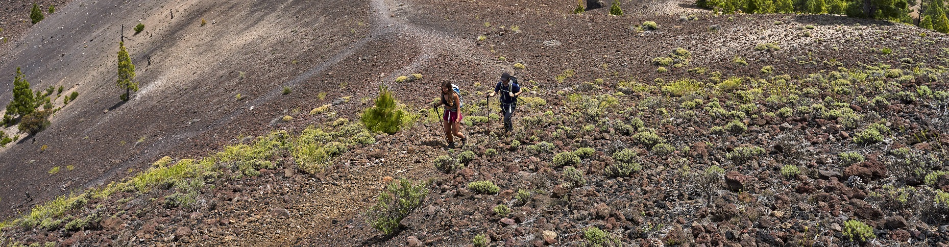 Die Ruta de los Volcanes auf La Palma bietet eine Naturwanderung entlang einer Strecke, die einst eine wichtige Verbindungsroute zwischen den Gemeinden der Insel war.