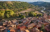 Luftaufnahme der Gemeinde Anento im Jiloca-Tal, nur 20 Kilometer von Daroca entfernt Luftaufnahme der Gemeinde Anento im Jiloca-Tal, nur 20 Kilometer von Daroca entfernt