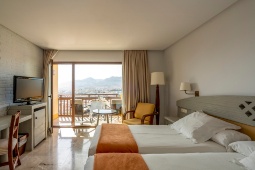 Die 40 Zimmer des Parador de Melilla werden komplett renoviert, um den Gästen während ihres Aufenthalts mehr Komfort zu bieten. @Paradores