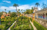 Die Gärten des Real Alcázar von Sevilla Die Gärten des Real Alcázar von Sevilla