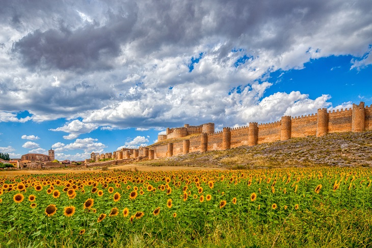 Burg Berlanga de Duero (Soria, Spanien)