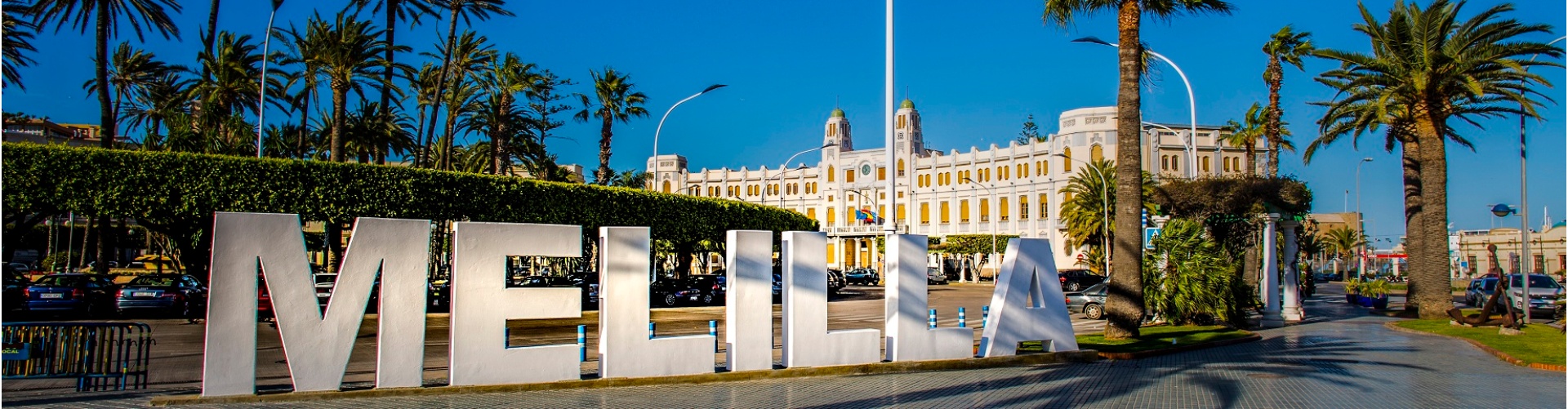 Der Versammlungspalast von Melilla ist ein Art-déco- Gebäude aus der modernistischen Stadterweiterung.