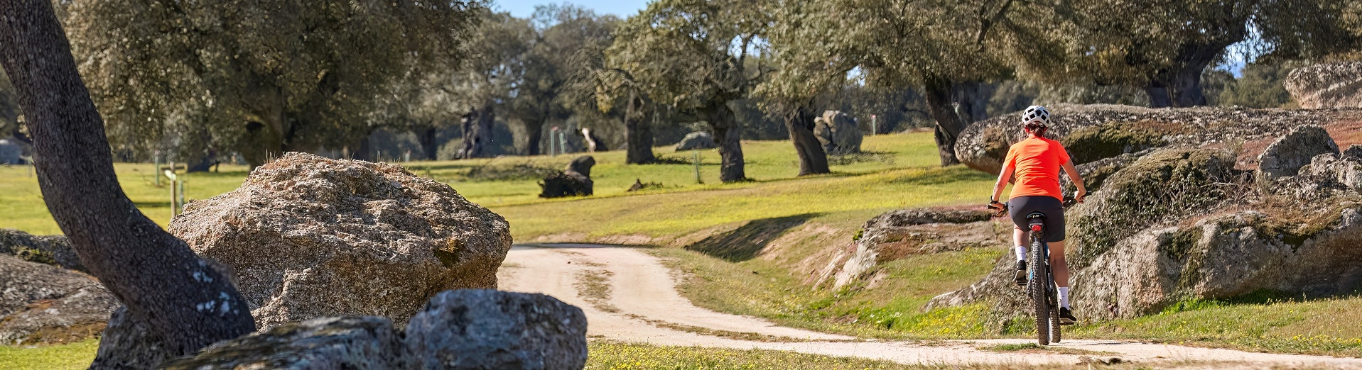 Die Extremadura bietet mit seinen Grünen Wegen und sechs Mountainbike-Strecken mehr als 2.000 Kilometer Radwege.