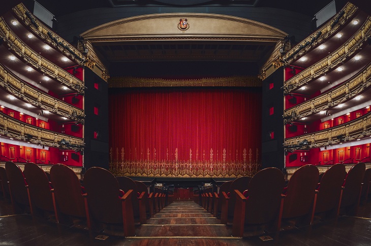 Grosser Saal des Teatro Real
