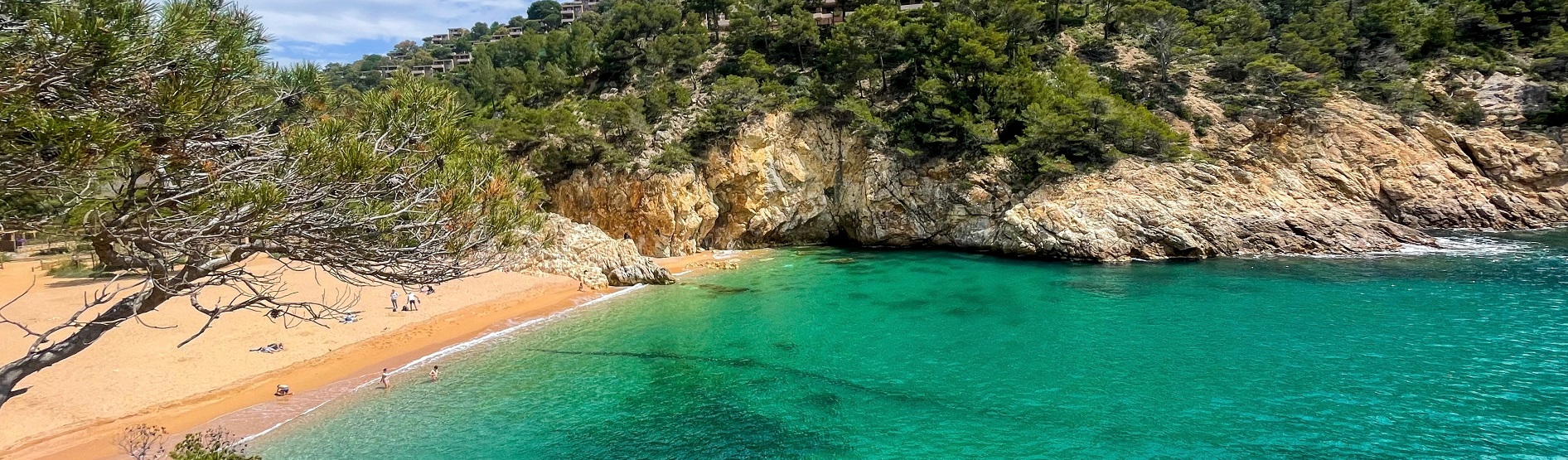Privatbucht an der Costa Brava