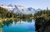 Der Naturpark Posets-Maladeta umfasst eine Fläche von 33.440 Hektar und umfasst die Gemeinden Gistaín, San Juan de Plan, Sahún, Benasque und Montanuy